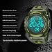 Imagen de Reloj Digital para Hombre-Relojes Militares Deportivos 5 ATM Impermeable al Aire Libre Cronógrafo Militar Relojes de Pulsera para Hombres con Luz Trasera LED