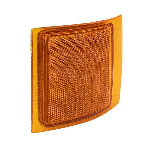 Brock Replacement Passenger Upper Signal Side Marker Light Compatible With 1994-2002 C/K Pickup Truck W/Composite Headlamps 5977460 #TOP2