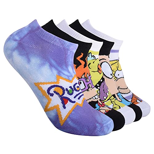 Rugrats Women's No Show Socks, Purple, One Size2