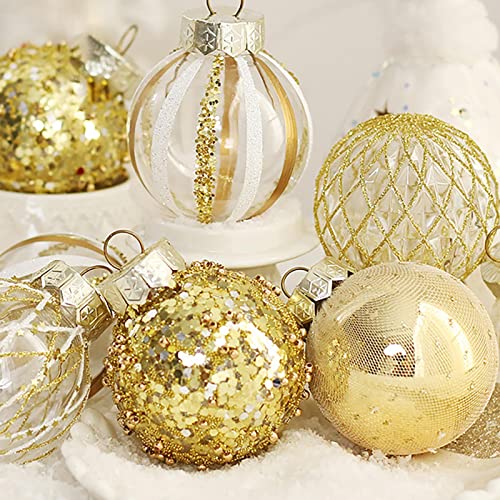Ornamentos de bolas de Natal - Pendurado Enfeites de Bola de Natal | Enfeites de árvore de Natal com