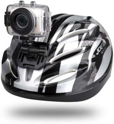 Gear Pro High-Definition Sport Action Camera, 1080p 720p Wide-Angle Camcorder With 2.0 Touch Screen - SD Card Slot, USB Plug And Mic - All Mounting Gear Included - For Biking, Riding, Racing, Skiing And Water Sports, Etc (Silver)