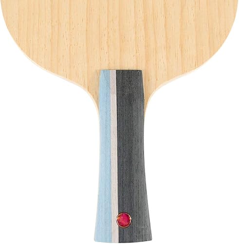 Miniatura 5 de Butterfly Xstar V - Cuchilla de tenis de mesa para principiantes, mango de Shakehand acampanado, hoja de tenis de mesa de 5 capas, hoja completa