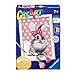 Price comparison product image Ravensburger CreArt Cuddly Bunny Paint By Numbers Kits for Children - Painting Arts and Crafts for Kids Age 7 Years Up