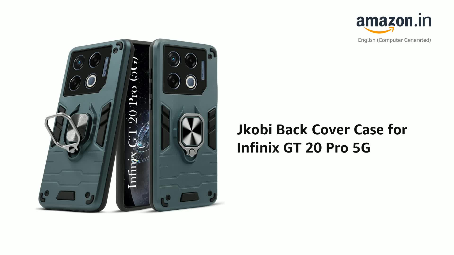 Jkobi Back Cover Case for Infinix GT 20 Pro 5G (Shockproof