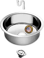 Cuba Redonda Cozinha 30 Cm Aço Inox 304