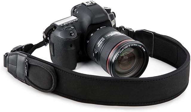 DSLR Ceinture d'épaule de collier de caméra pour Canon T7 T6 T5 7D 6D 5D T8i T7i T6s T6i T5i SL3 SL2 SL1 90D 80D 77D Nikon D3400 D3300 D3200 D7500 D7200 D750 D780 D850 D810 D500 D5 D4s Sony A99II A900,etc.