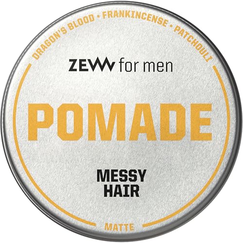 Pommade à cheveux mate ZEW for Men 100 ml fixation moyenne pour effet coiffé-décoiffé