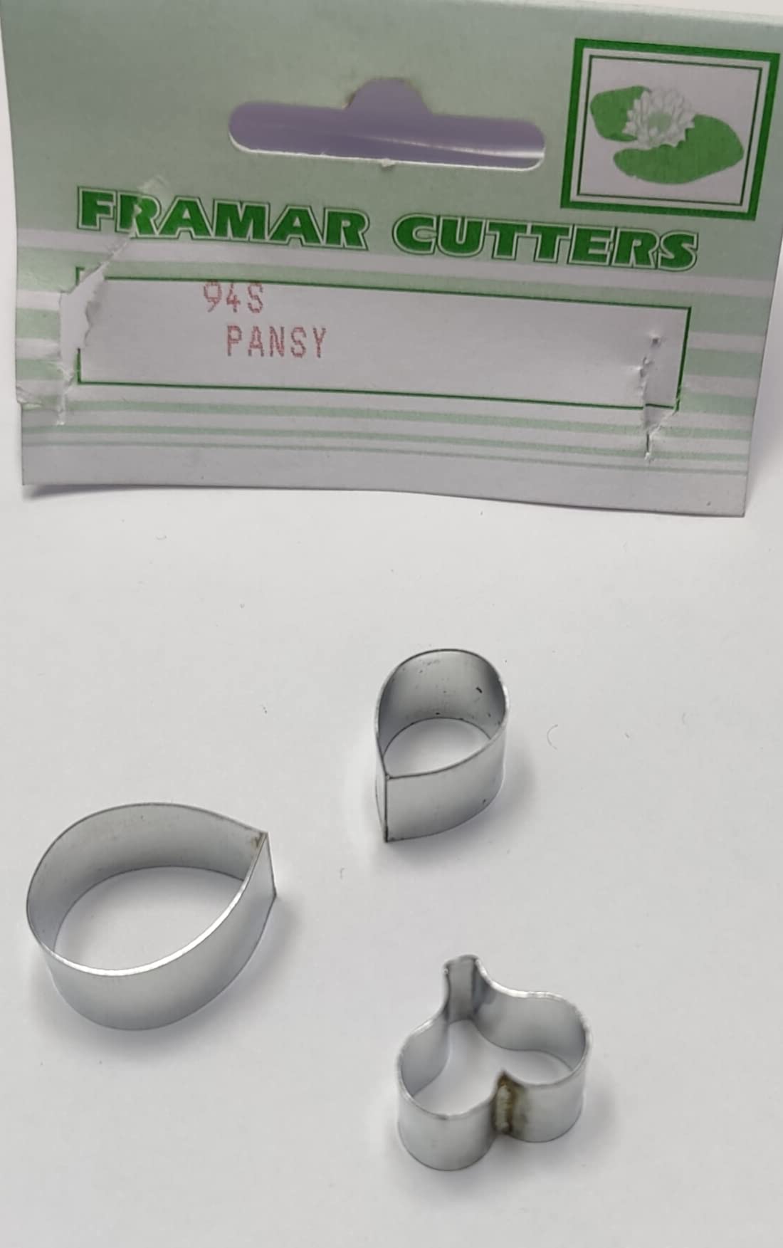 Framars Metal Cutter Pansy - Set of 3-94S