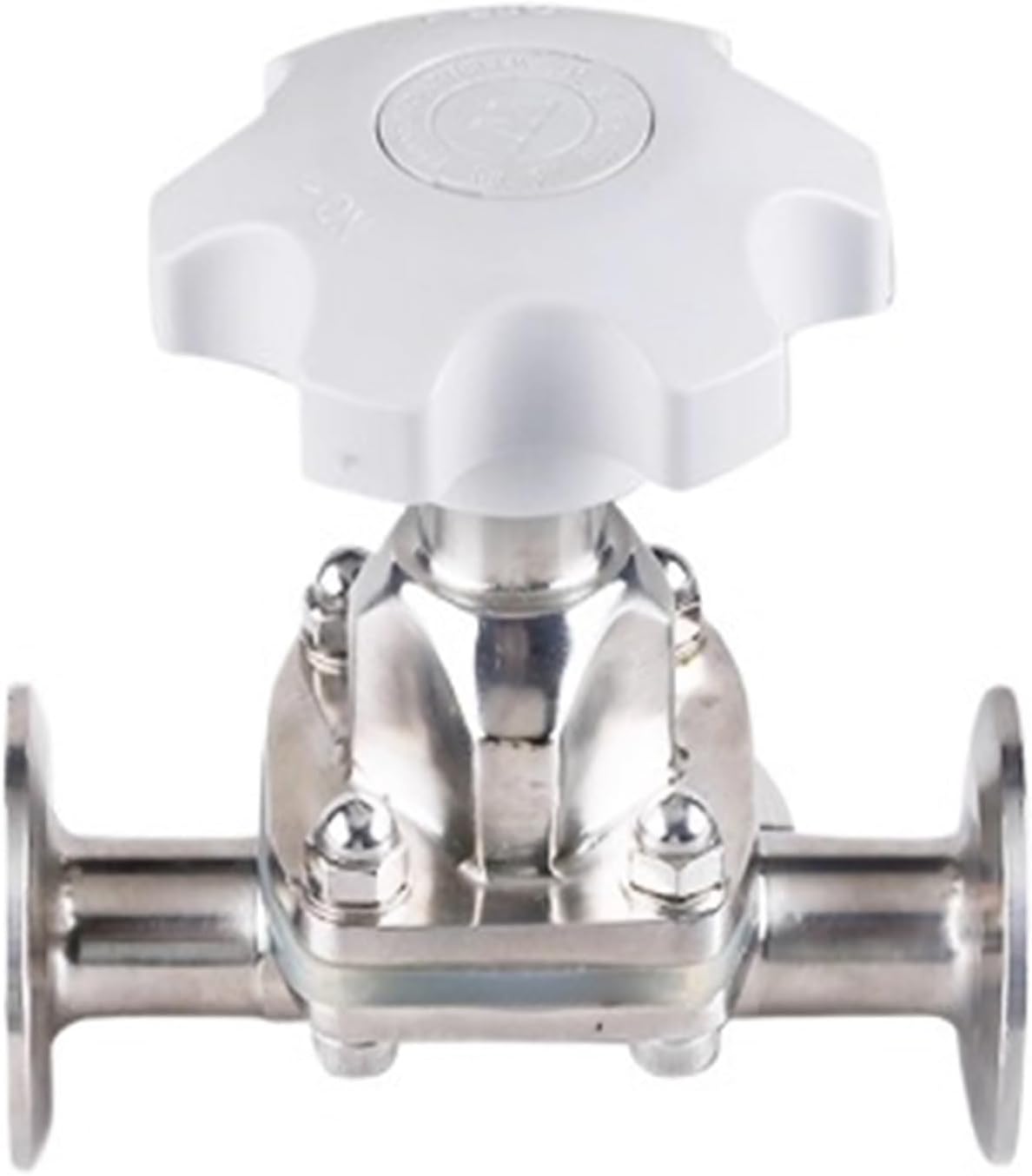 BIRAN Diaphragm Valve DN15 Φ19 Chuck 50.5 Straight-Through Quick-Opening Chuck Type Clamp Diaphragm Valve