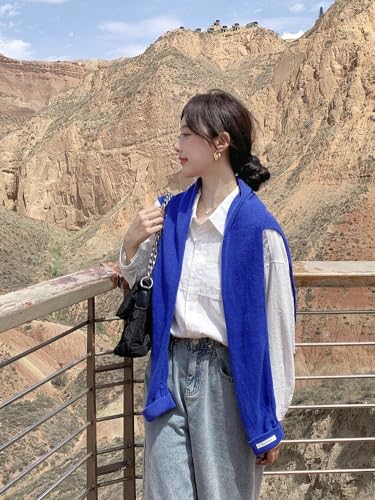 Sweater Knitted Knotted Shawl for Women Sleeves Sweater Wrap Travel Casual Scarf Tops Shoulder Wrap for Fall Winter3