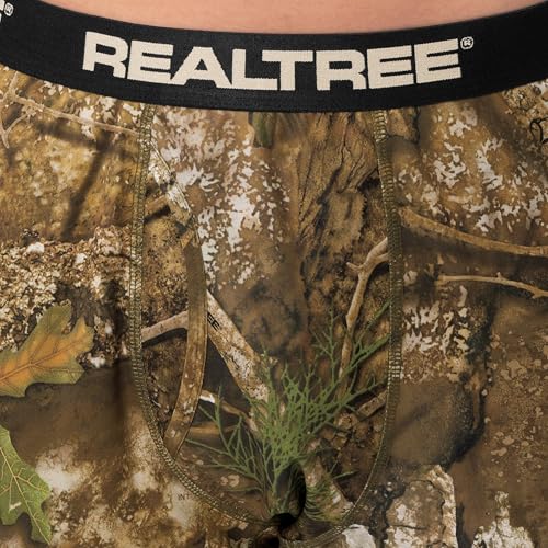 Indera Mens Realtree APX Pattern Camo Thermals Base Layer Pant3
