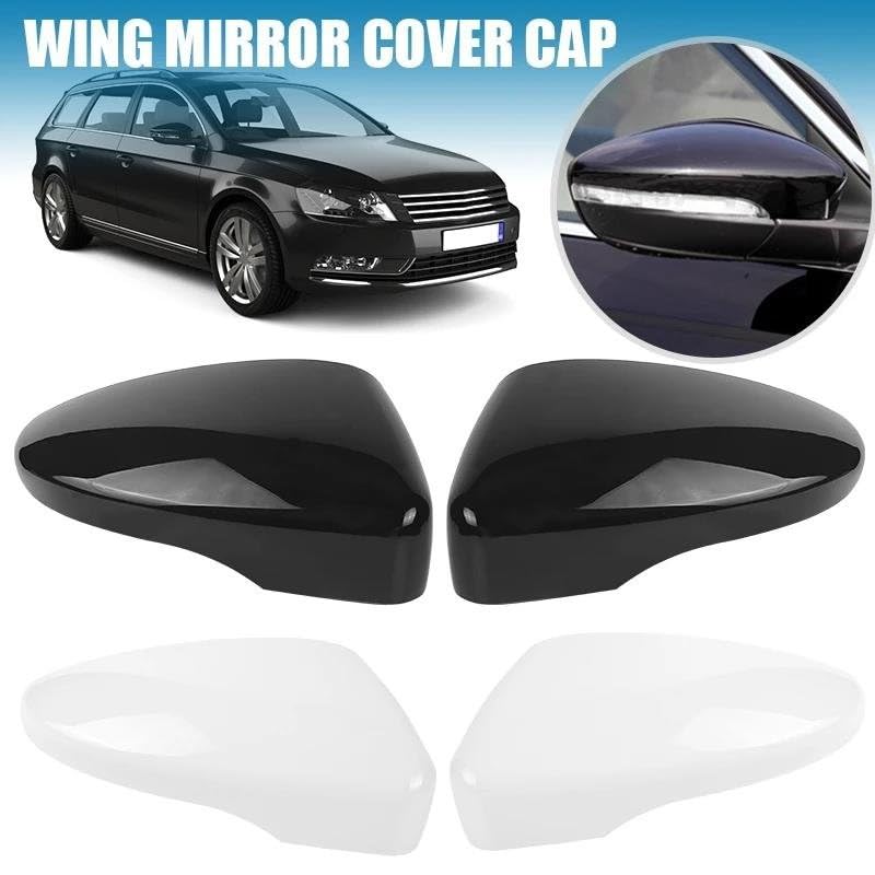 Enjoliveur rétroviseur pour VW Jetta Passat Scirocco version UE blanc - 5