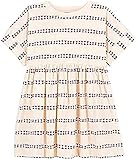 Tragekomfort Petit Bateau Mädchen A057v Robe, Avalanche/Multico, 12 Jahre