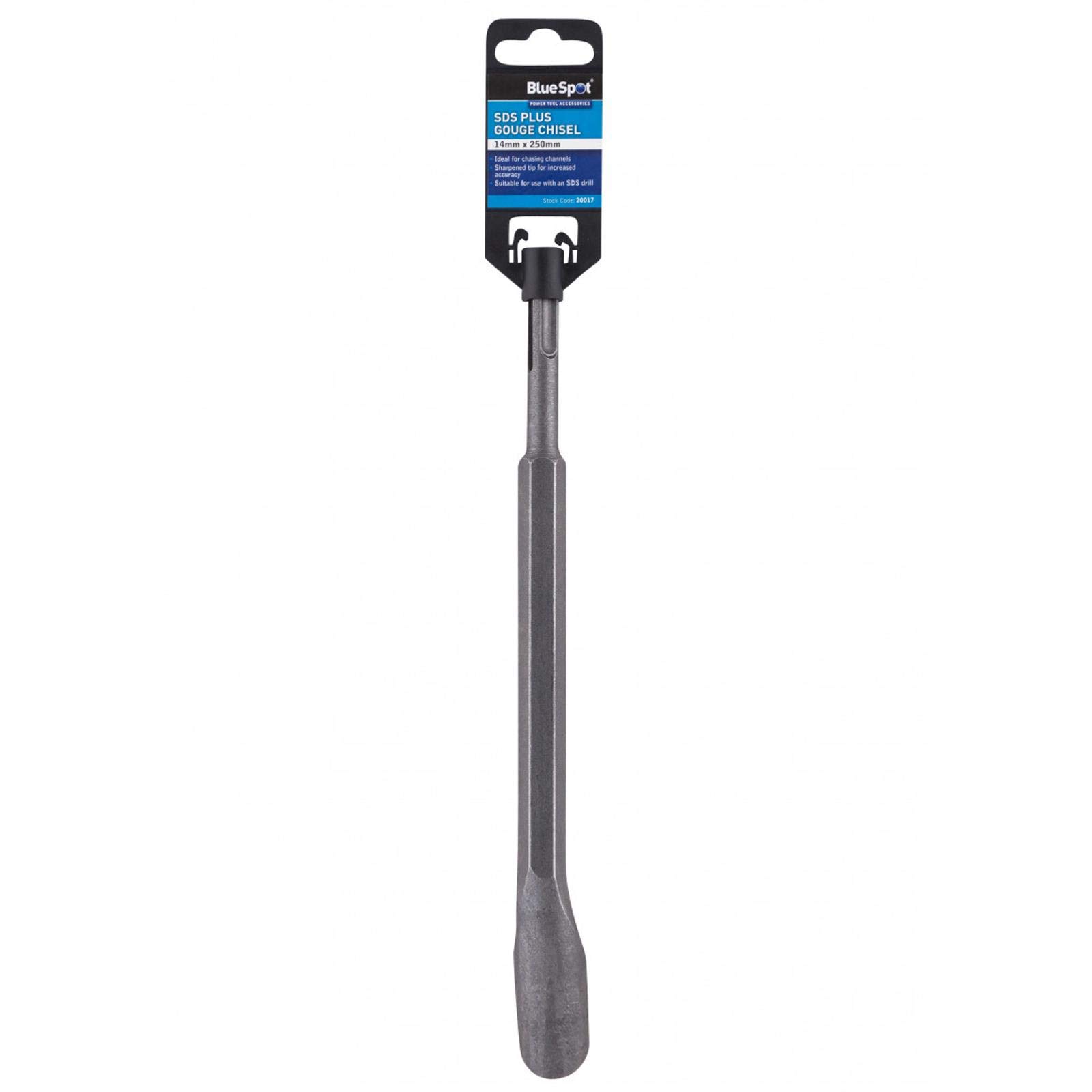 Blue Spot Tools - 14mm x 250mm SDS Plus Gouge Chisel