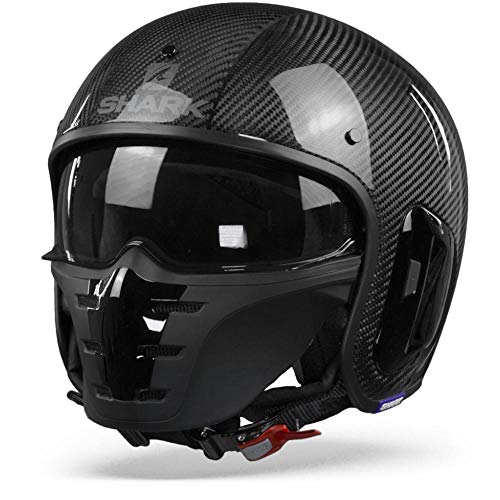 SHARK NC Casque Moto Hommes, Noir, M