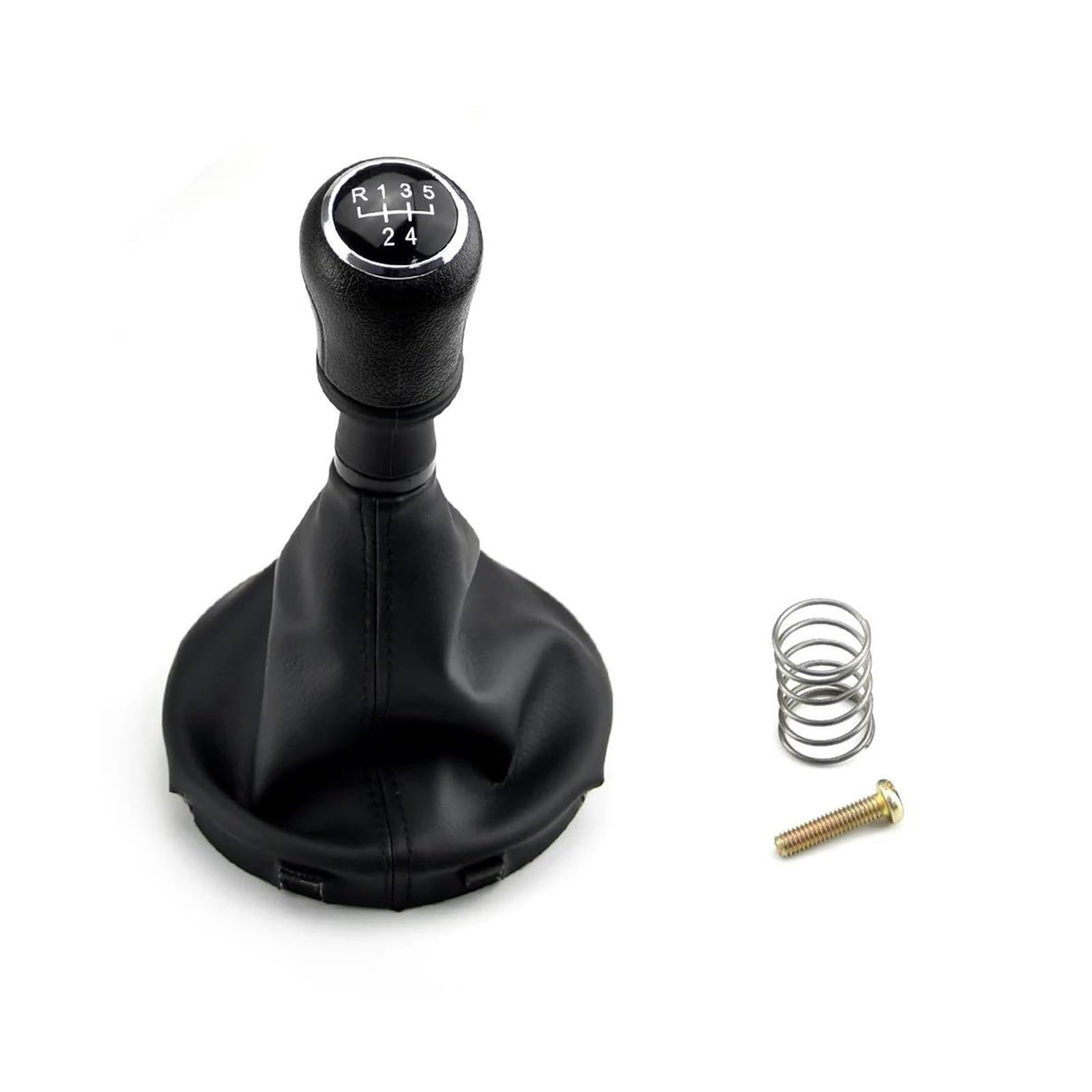 Cavinbdz 5 Speed-Black For Vw For Transporter T5 T5.1 Gp T6 Manual Car Gear Shift Knob Shifter With Gaiter Boots 5 6 Speed Gear Shift Knob