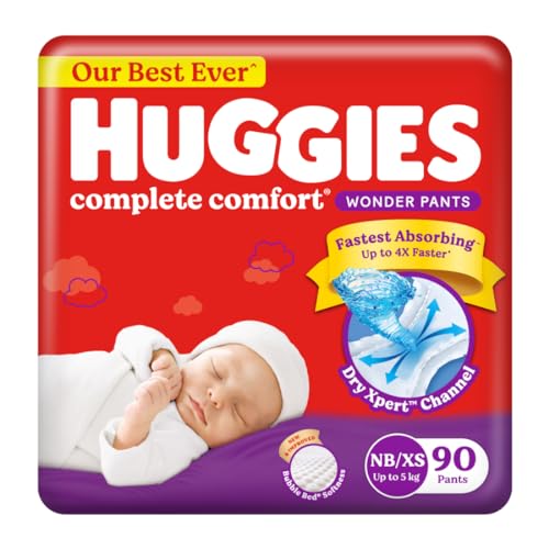 Huggies Complete Comfort Wonder Pants | Pant Style Baby Diapers N...