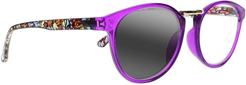 Miniatura 3 de Newsight Gafas de lectura para lector UV400 multifocales progresivas fotocromáticas de transición con marco ovalado para mujer