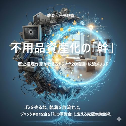 不用品資産化の「幹」: 歴史推理作家が教えるヤフオク20倍速・放流メソッド 「知と資産の錬金術」シリーズ (歴史推理作家 松元 悠真)