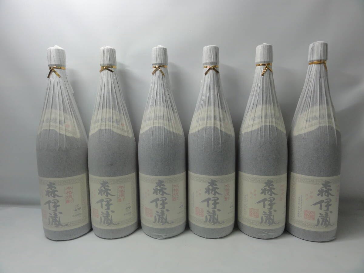 59555 酒祭 焼酎祭 6本セット ① 森伊蔵 25度 1800ml 未開栓