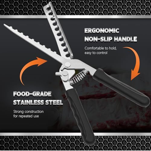 Herramienta para remover membrana de costillas de acero inoxidable miniatura 3