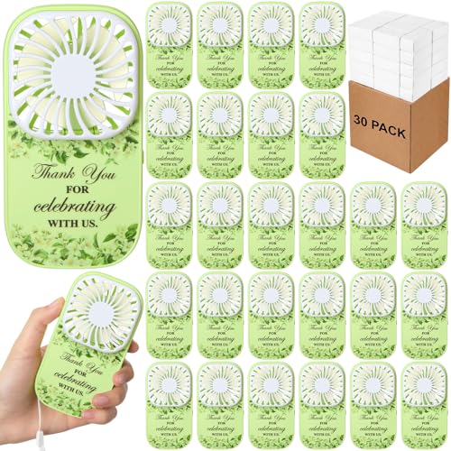 Wettal 30 Pack Wedding Favors for Guests, Mini Handheld Portable