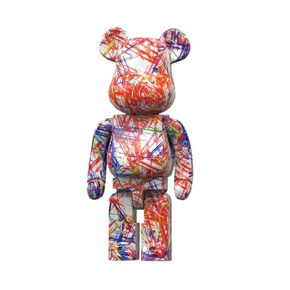 HQDFCNM 27CM Bearbrick, Violent Bear Collectible Toy Sculpture Display Cabinet Decoration