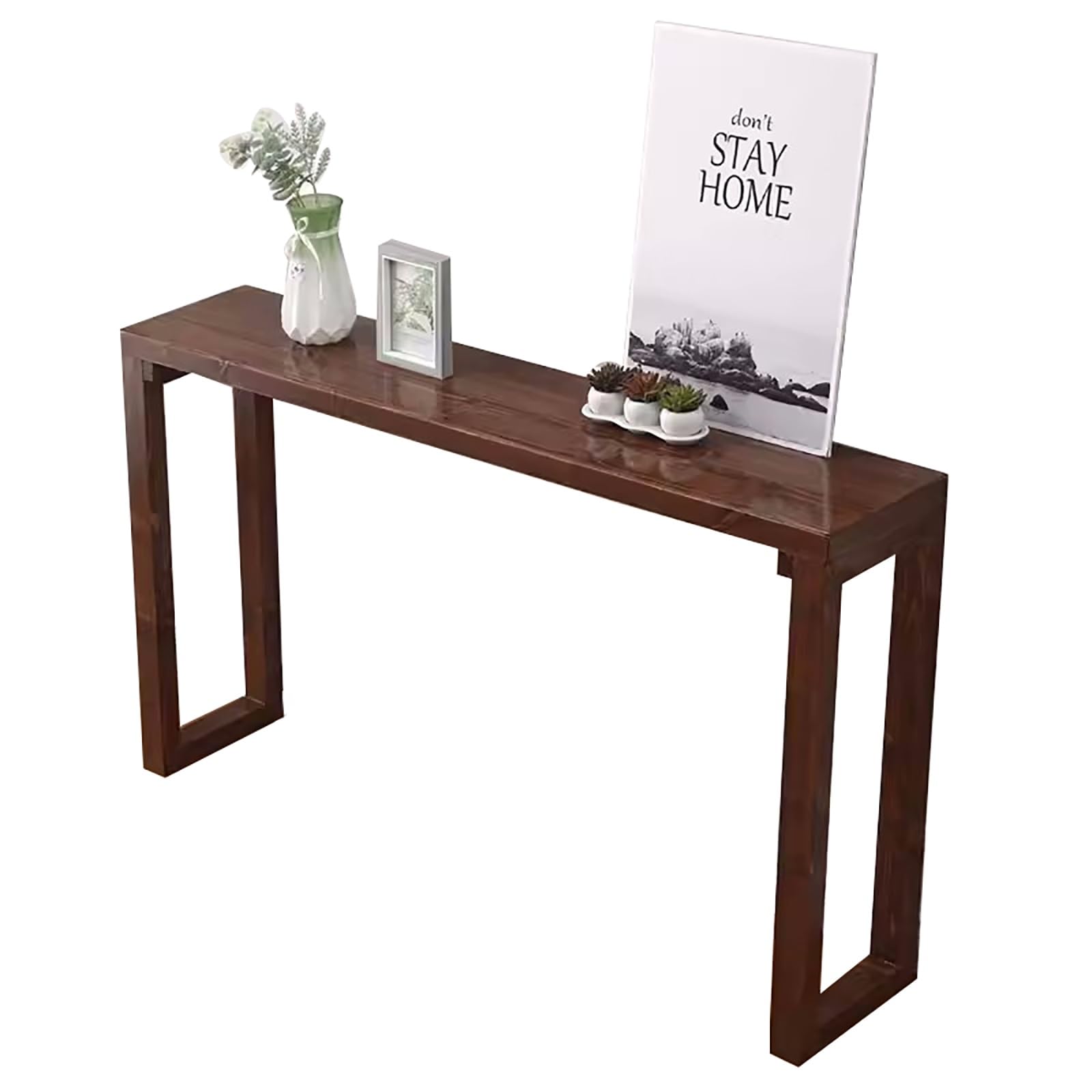 Amazon｜コンソールテーブル、玄関用木製コンソールテーブル、モダンな