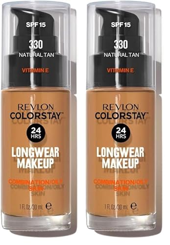 Fond De Teint Hydratant 24h N°330 Bronzage Naturel Colorastay Oily Skin Revlon - vue 3