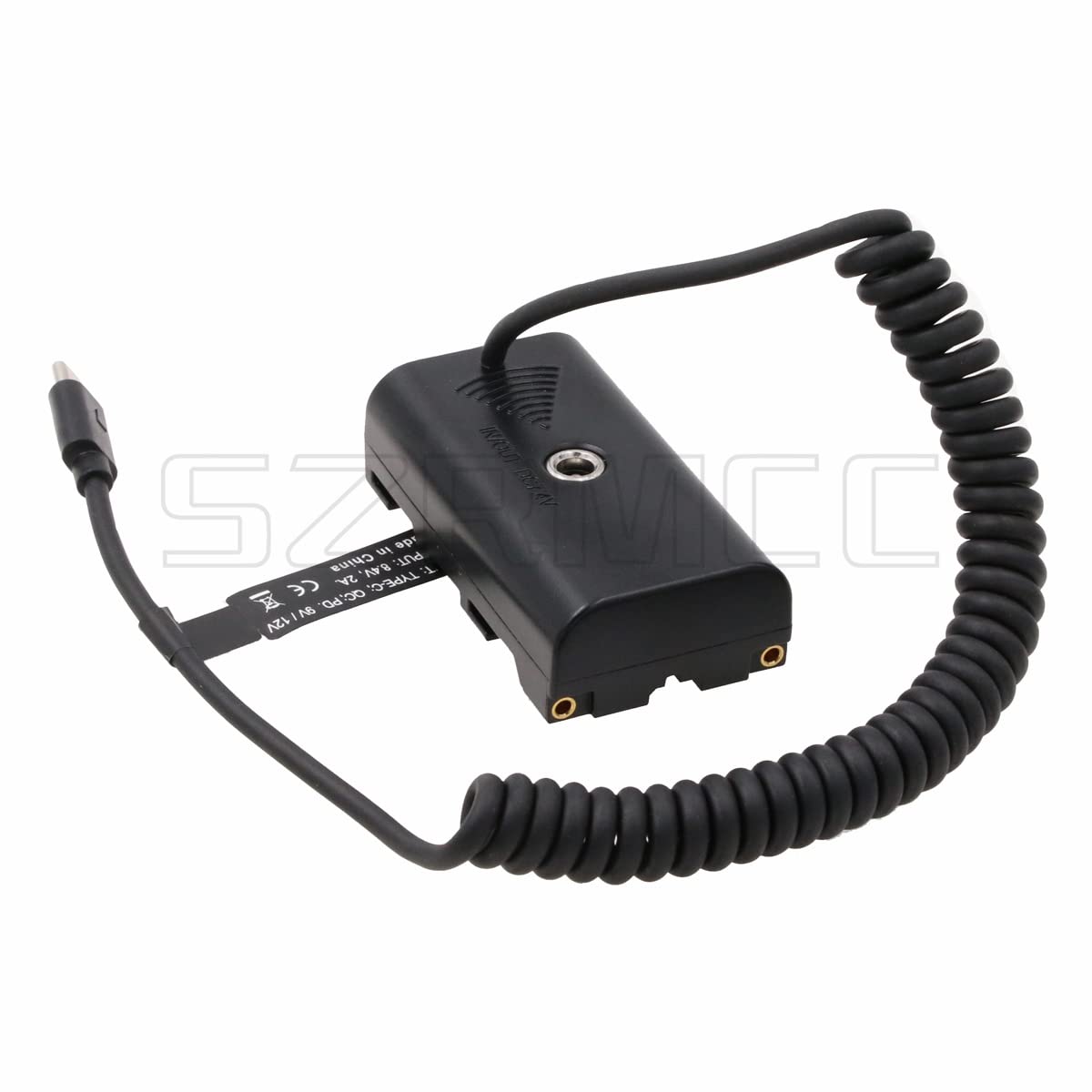 ASHATA Dummy-Akku Für Kameras – DC 7,4 V Netzteil Mit Federkabel Für Sony NP-F550, NP-F570, NP-F970