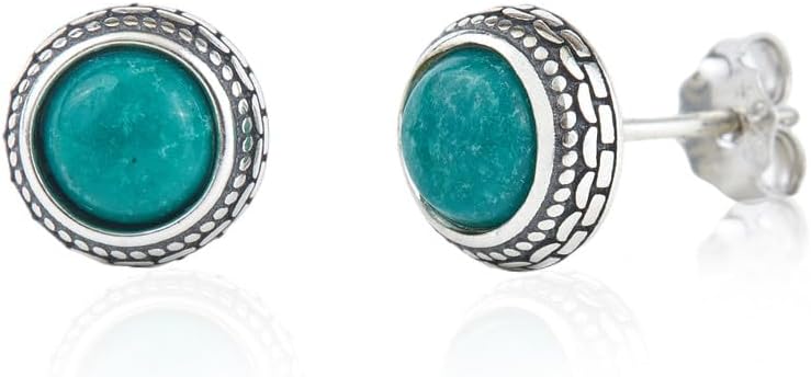 Aesthetic Crystal Birthstone Silver Earrings Meaningful Gift Jewelry for Her Women Fashion Western 925 Vintage Boho Handmade Beauty Personalized Unique keenove