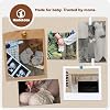 Hadetoto Baby Booties Newborn First Walkers Cozy Shoes Warm Knit Soft Booties for Toddler Infant Boy Girl