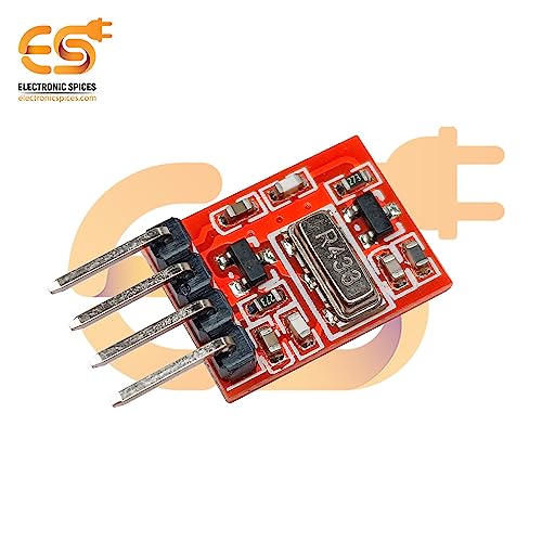 Image of Electronic Spices 433MHz RF Transmitter Receiver Wireless Module Kit | Long Range RF Module for Remote Control & DIY Projects