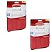 Rubbermaid - Reveal Mop Microfiber Cleaning Pad, Red, 15