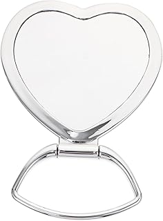 Espejo en forma de corazón Espejo de mano de ...