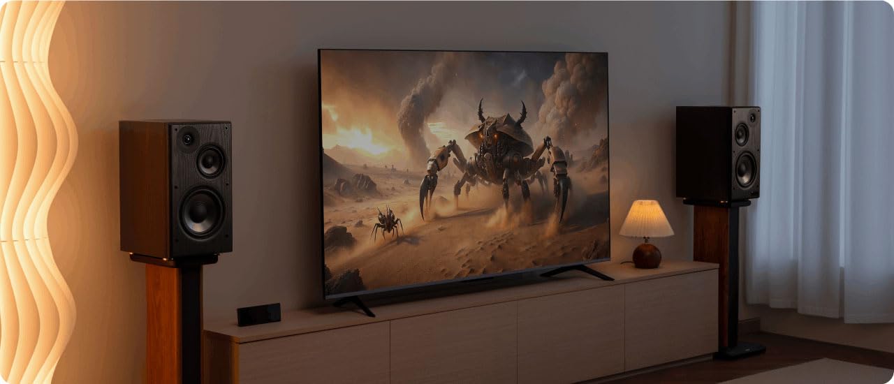 Edifier R2750DB MKII 144W Enceintes Bibliothèque Amplifiées 3 Voies - Noyer