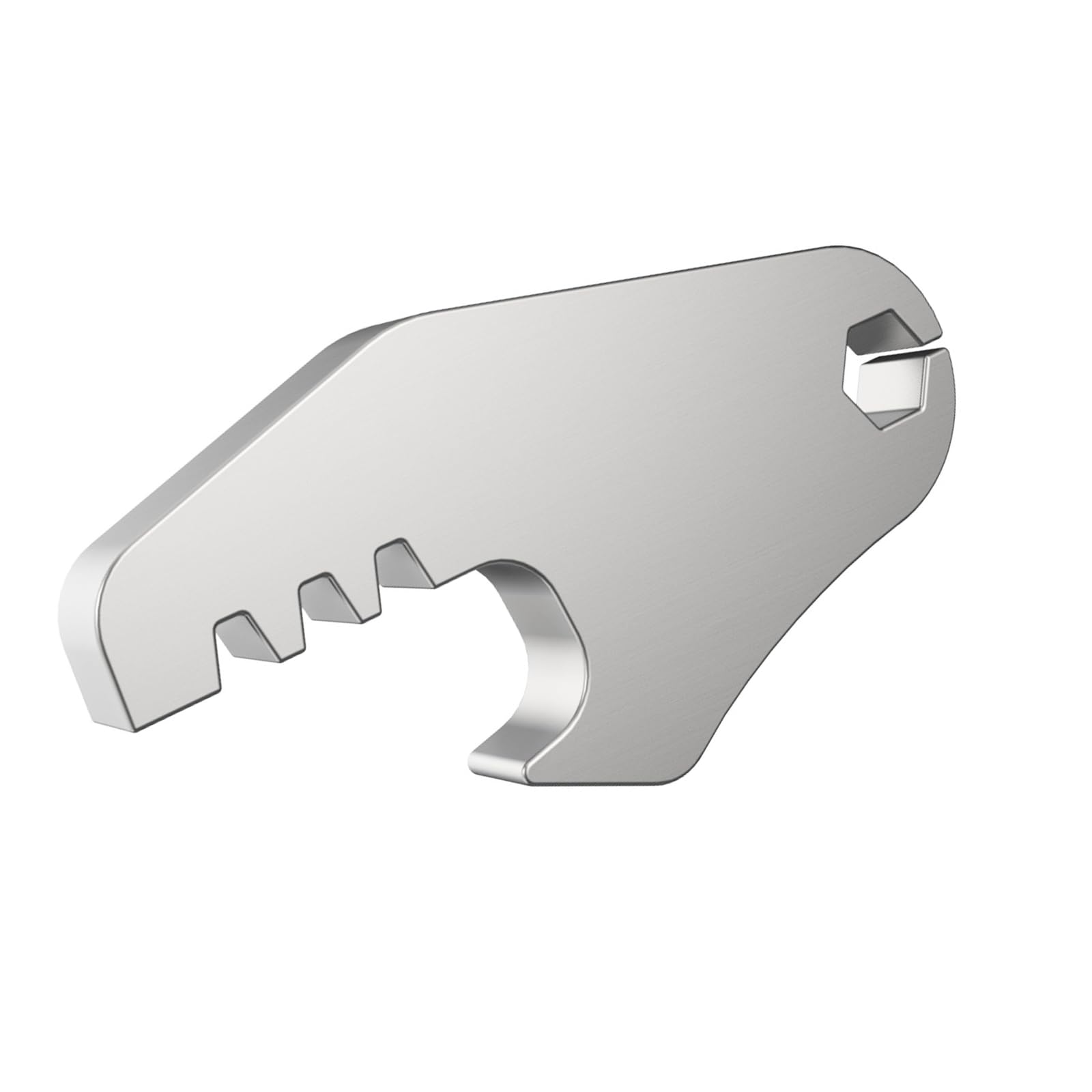 Jazuaiao Bottle Opener Keychain, Compact Alloy Design For Camping Outdoor Adventures And On-The-Go Use Keychain Tool