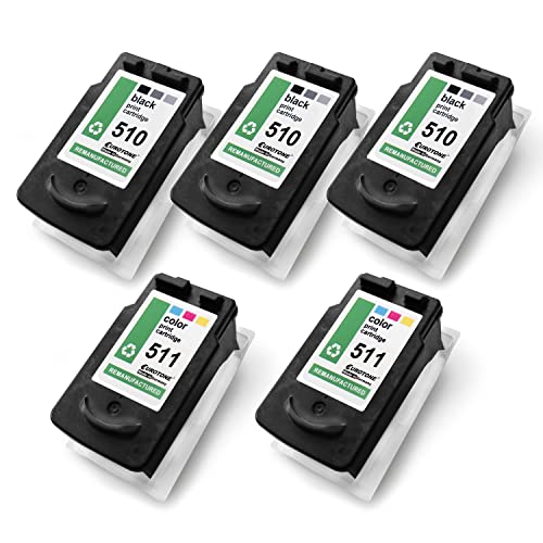 Cartouches PG510 CL511 Eurotone pour les devoirs des enfants