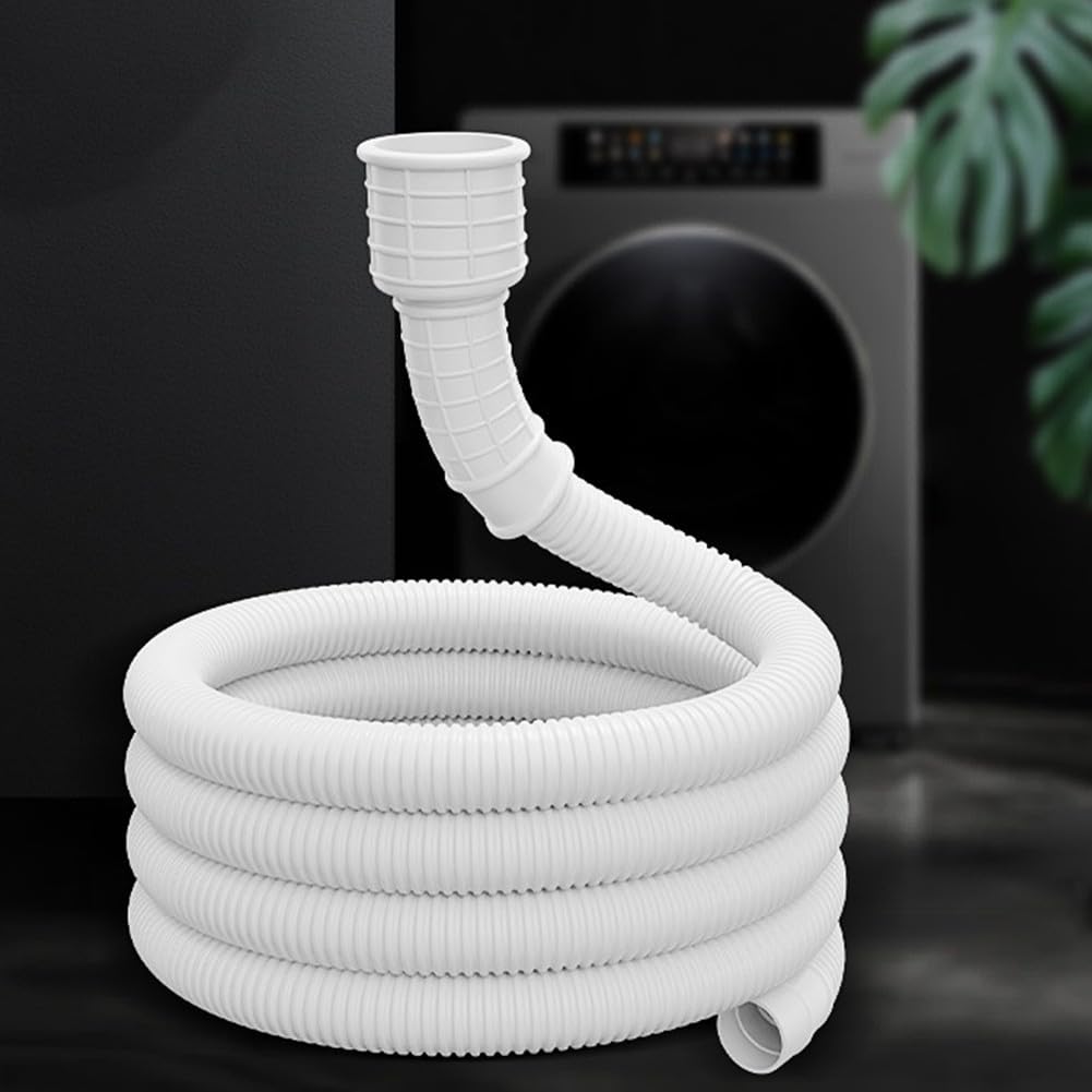 Manguera de desagüe, Manguera flexible for agua diseñada for lavadoras y aires acondicionados(3meter)