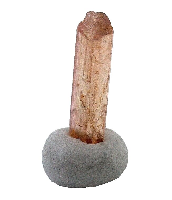 1.39 Gram 6.95 Carat Brazilian Highgrade Pink Tourmaline Specimen Crystal TSC22