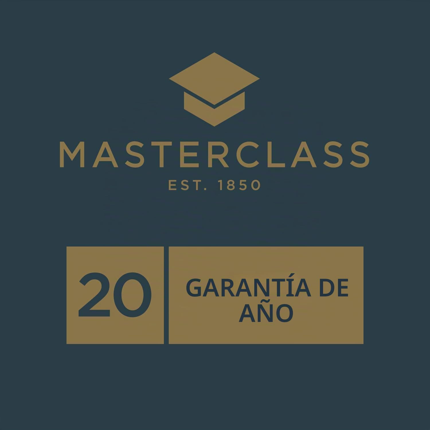 MasterClass Juego de utensilios para hornear con recipiente hondo para asar y bandeja grande para hornear sin PTFE, PFOA y BPA, robusto acero al carbono de 1 mm de grosor, 2 piezas