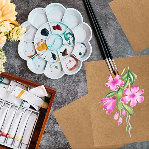 Image of ANSSDO 50 Packs 6x9 Inch Corrugated Cardboard Sheets, Premium Brown Kraft Corrugated Cardboard Divider Inserts Bulk Flat for Shipping, Mailing, DIY Decor and Crafts. (6x9-50 Pack)