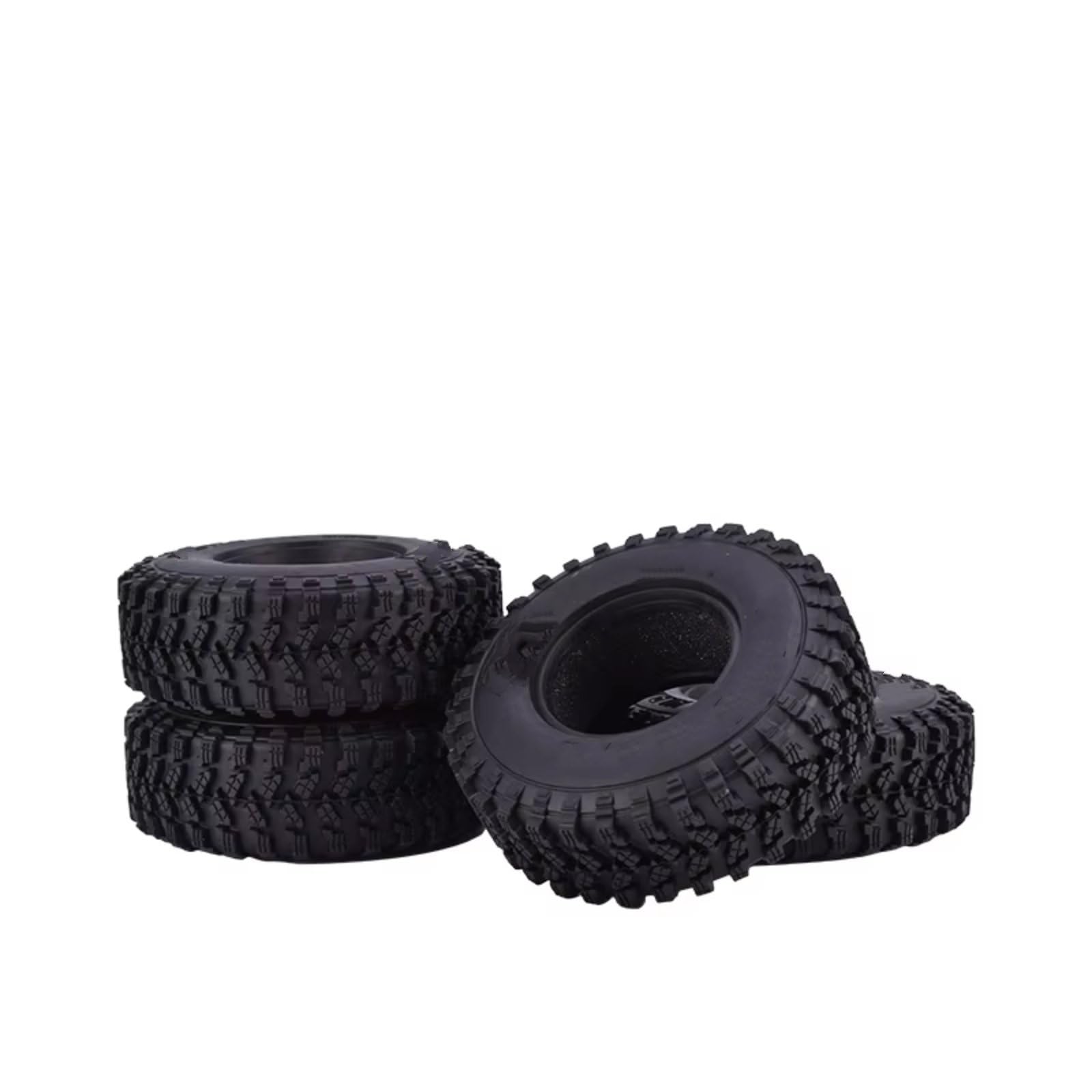 Neumáticos Coche RC Compatible con Traxxas para Redcat para SCX10 para AXIAL TF2 1/10 Piezas para Coche RC Crawler 4 Neumáticos De Goma AUSTAR AX-8020 De 1,9 Pulgadas Y 105 Mm