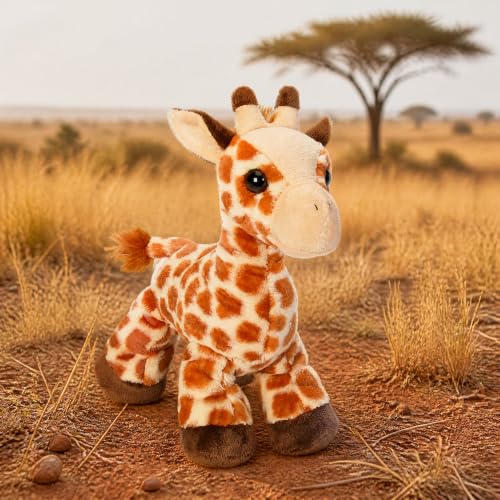 Wild Republic 14885 Hug'ems Plüschtier, Kuscheltier, Giraffe 18cm – Ansicht 6