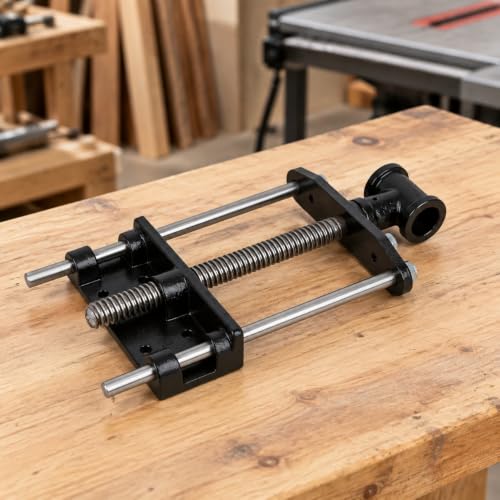 Miniatura 3 de Katsu Tornillo De Banco Para Madera De Servicio Pesado 180mm 7 , Abrazadera De Tornillo De Banco Para Mesa De Carpintería, Herramientas De Ferretería Para Banco De Trabajo Para Carpinteros