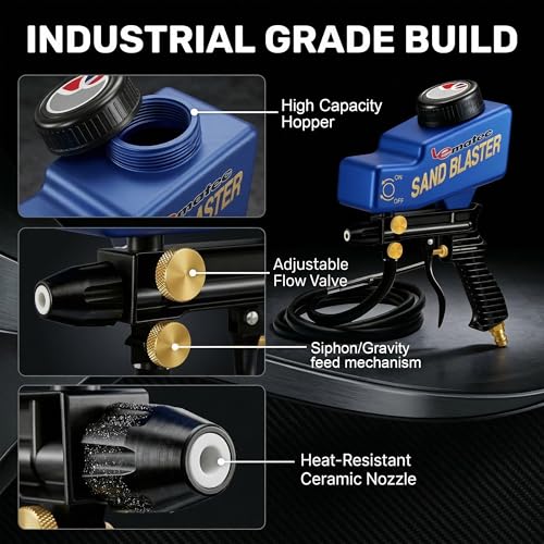 LE LEMATEC Sand Blaster Gun Kit