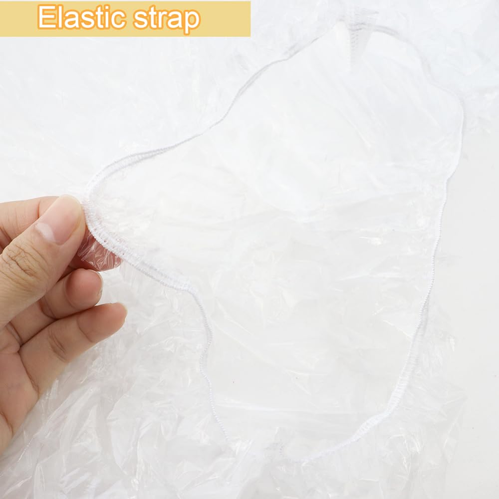 TCOTBE 40 bandejas desechables de plástico para mascotas, cubierta de papel higiénico, conejo, hámster, cubierta de película de inodoro para mascotas, forros de jaula para animales pequeños, forro