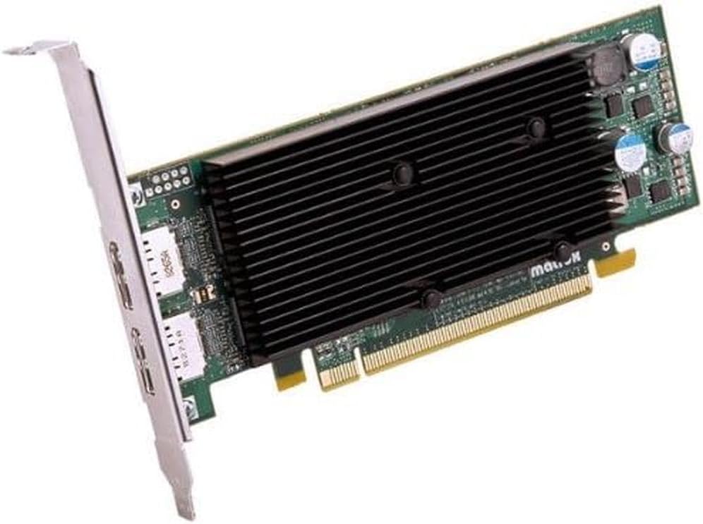 Matrox M9128 Lp Pcie X16 Dualhead Displayport Graphics CARD,1GB Memory, Resolut