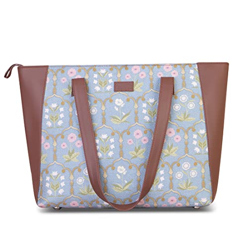 Image of ZOUK Women's Handcrafted Side Tote Bag and Handbag for Office and College