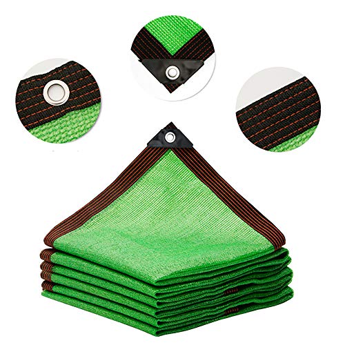 Shade net LCYXM 80% Green Shade Cloth For Garden Cover Flowers Plants Patio Taped Edge With Grommets